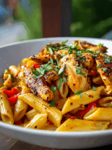 Honey Pepper Chicken Pasta