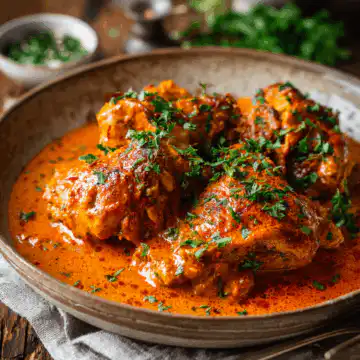 Hungarian Chicken Paprikash