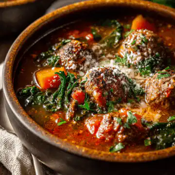 Italian Meatball Soup Recipe