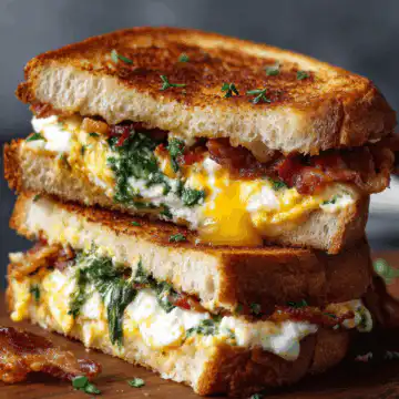 Jalapeno Popper Grilled Cheese Sandwich