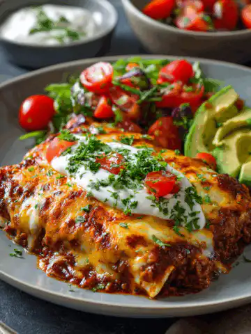 Keto Beef Enchiladas Recipe