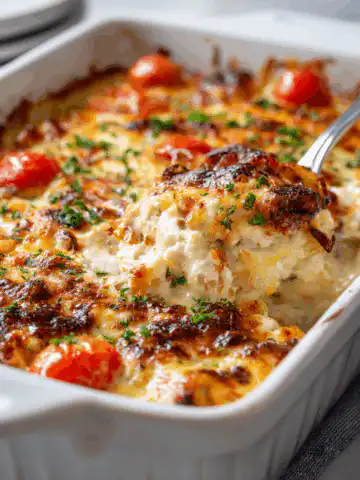 Keto Casserole Recipe - Keto Creamy Chicken