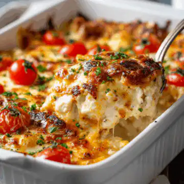Keto Casserole Recipe - Keto Creamy Chicken