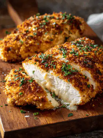 Keto Chicken Recipe - Parmesan Crusted Chicken