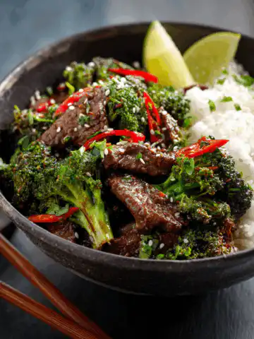 Keto Low Carb Beef and Broccoli
