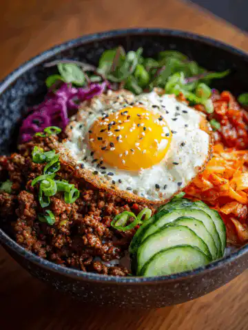 Korean Ground Beef Bowl