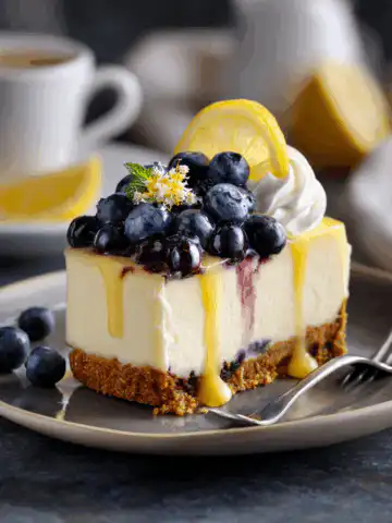 Lemon-Blueberry Cheesecake Delight