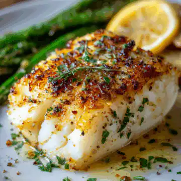 Lemon Butter Baked Cod
