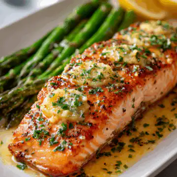 Lemon Butter Garlic Salmon