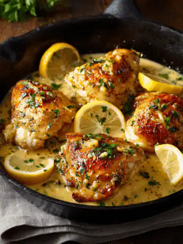 Lemon Chicken with Lemon Butter Sauce