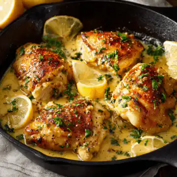 Lemon Chicken with Lemon Butter Sauce