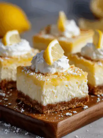 Lemon Cream Cheese Bars Recipe