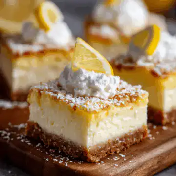 Lemon Cream Cheese Bars Recipe