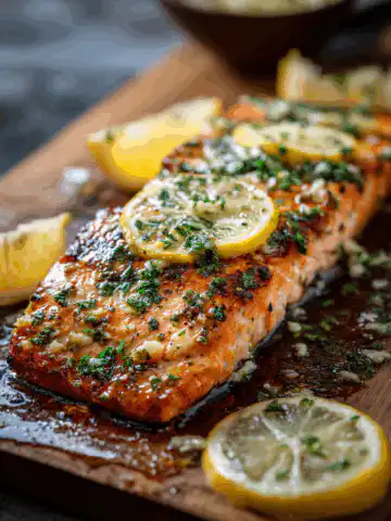 Lemon Garlic Butter Salmon