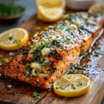 Lemon Garlic Butter Salmon