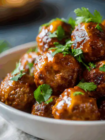 Low Carb Enchilada Meatballs recipe