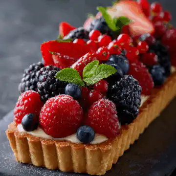 Majestic Berry Medley Tart