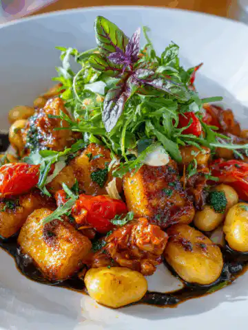 Marry Me Crispy Tofu with Gnocchi