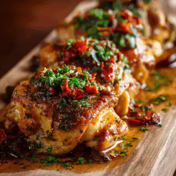 Mediterranean Chicken Thighs