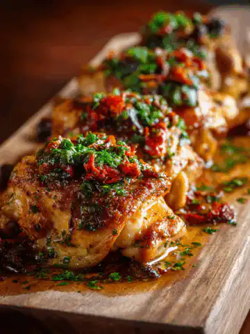 Mediterranean Chicken Thighs