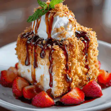 Mexican Fried Ice Cream