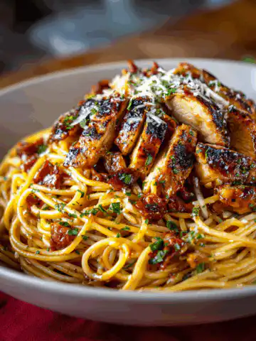 Monterey Chicken Spaghetti