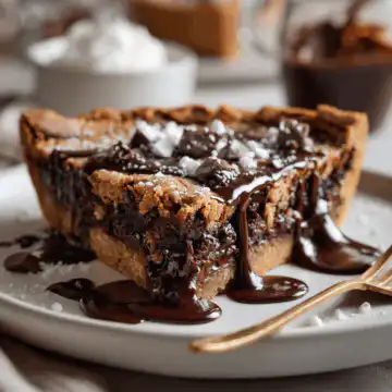 Nutella Cookie Pie