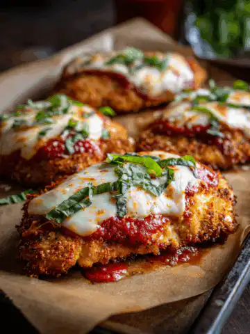 OVEN BAKED CHICKEN PARMESAN