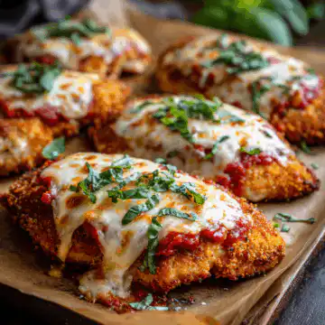 OVEN BAKED CHICKEN PARMESAN