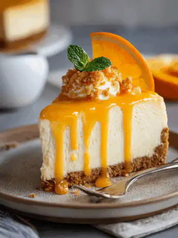 Orange Creamsicle Cheesecake