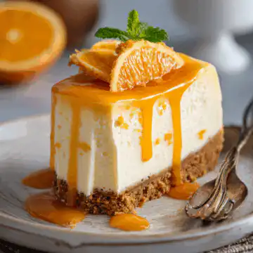 Orange Creamsicle Cheesecake