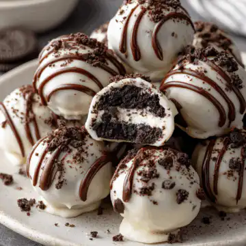 Oreo Balls for Christmas