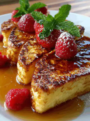 Overnight Crème Brûlée French Toast