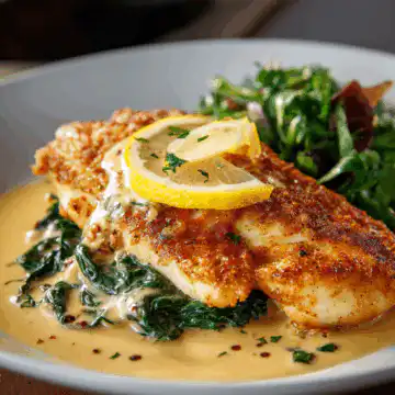 Pan-Fried Fish with Lemon Butter Sauce
