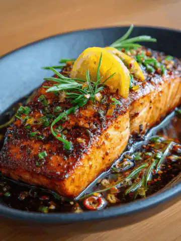 Pan Fried Orange Salmon