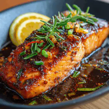 Pan Fried Orange Salmon