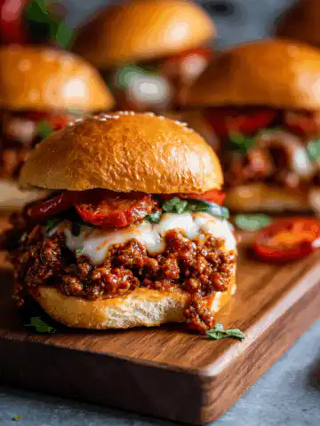 Pepperoni Pizza Sloppy Joes