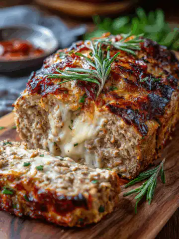 Philly Cheesesteak Meatloaf