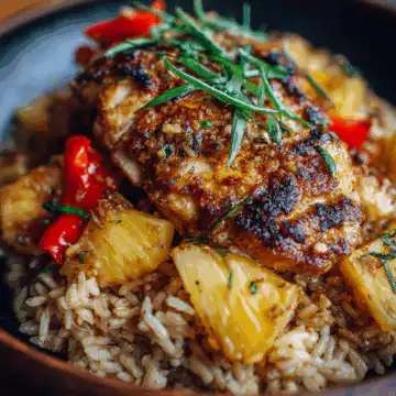 Pineapple Chicken and Rice