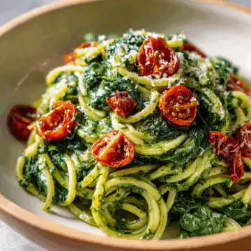 Quick Spinach Pasta
