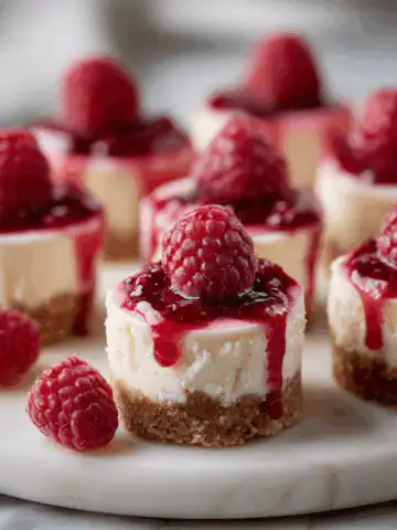 Raspberry Cream Cheese Bites