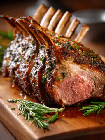 Roasted Rack of Lamb