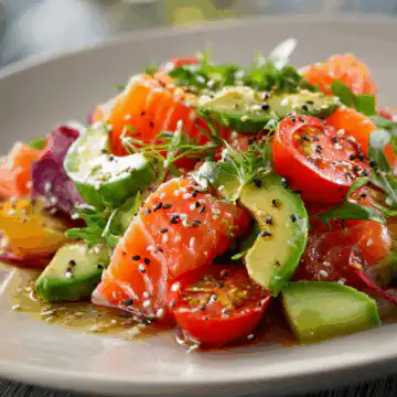 Salmon Avocado Salad