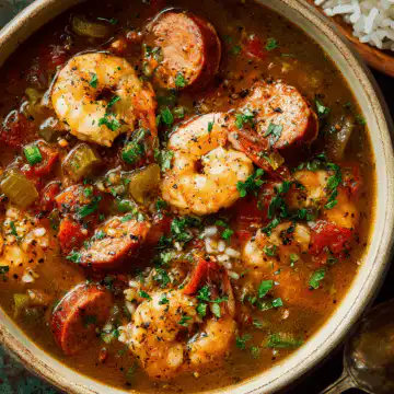 Shrimp-and-sausage Gumbo