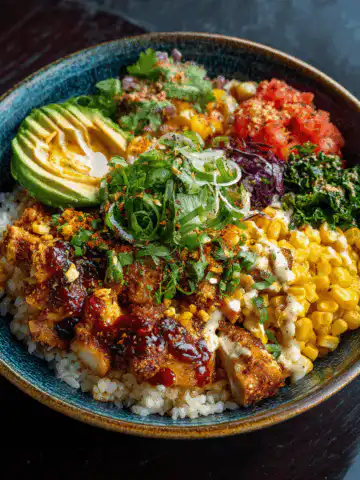 Street Corn Chicken Rice Bowl | Cocina Republic