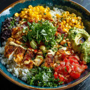 Street Corn Chicken Rice Bowl | Cocina Republic