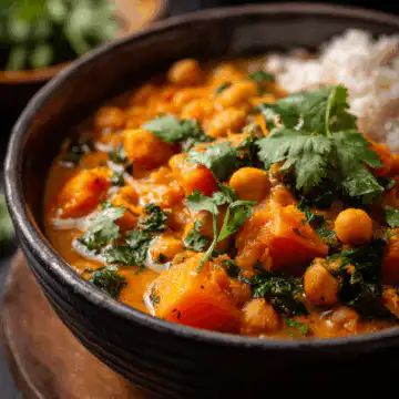 Sweet Potato and Chickpea Curry
