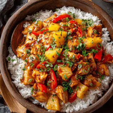 Sweet and Savory Pineapple Chicken and Rice Recipe