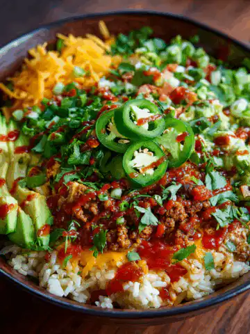 Taco Rice Bowl