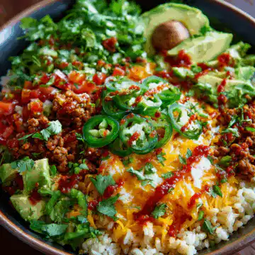 Taco Rice Bowl